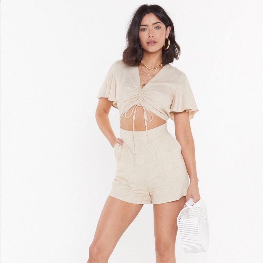 Nasty Gal Cutout Romper